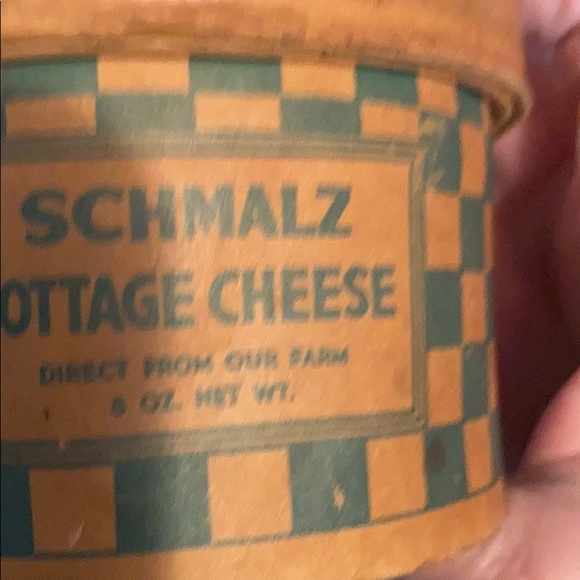 Old Schmalz Cottage Cheese container - Picture 4 of 10